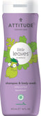 Attitude - Little Leaves 2in1 Vanille Peer Shampoo - 473ml