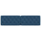 Hoofdbordkussen 200 cm stof blauw
