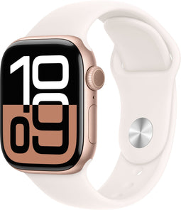 Apple Watch Series 10 - GPS - 42mm - Rose Gold Aluminium