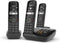 Gigaset AS690A - DECT-telefoon - 3 handsets - Zwart (3 stuks)
