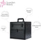 Guardian Beauty Nagel Beautycase - Aluminium - 4 Laags Uitschuifbare Lades - Zwart