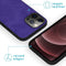 iMoshion Hoesje Geschikt voor iPhone 13 Pro Max Hoesje Met Pasjeshouder - iMoshion Uitneembare 2-in-1 Luxe Bookcase - Paars