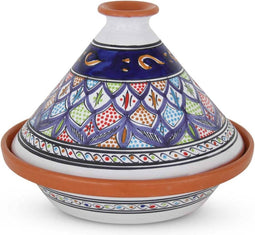 Safaary - Marokkaanse Tajine Multi-Donkerblauw Ø 31 x 24cm