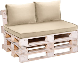 Lounge back 60x40 Beige eco nature outdoor finishing