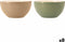La Bouchée Ontbijtkom - Keramiek - Beige/Groen - 8 Stuks - 720 ml