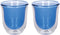 La Cafetière Koffieglas Core 220ml Dubbelwandig Blauw 2 Stuks