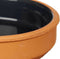 La Dehesa - Set 4x tapas/creme brulee schaaltjes terracotta/zwart 16cm