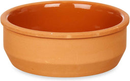 La Dehesa - Set 6x tapas/creme brulee schaaltjes terracotta/bruin 12cm