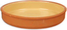 La Dehesa - Tapas/hapjes serveren/oven schaal terracotta/geel 23x4 cm