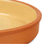 La Dehesa - Tapas/hapjes serveren/oven schaal terracotta/geel 23x4 cm