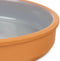 La Dehesa - Tapas/hapjes serveren/oven schaal terracotta/grijs 23x4 cm