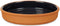 La Dehesa - Tapas/hapjes serveren/oven schaal terracotta/zwart 23x4 cm