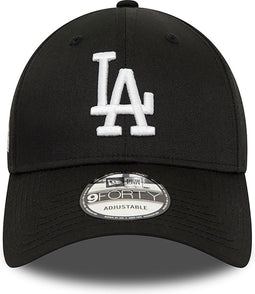LA Dodgers World Series Patch Black 9FORTY Adjustable Cap