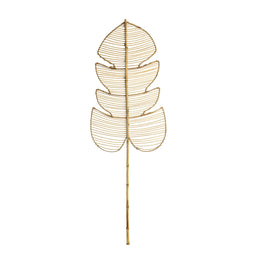 La Monstera in Rattan - Naturale