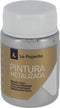 La Pajarita Schoolverf 35 Ml 6 X 3 Cm Latex Zilver