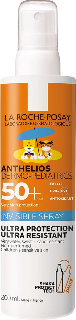 La Roche-Posay Anthelios Kids Onzichtbare Zonnebrand Spray SPF50+ - voor gezicht en lichaam - 200ml