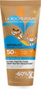 La Roche-Posay Anthelios Kind Wetskin gel zonnebrand SPF50+ Eco-tube 200ml ook geschikt op natte huid