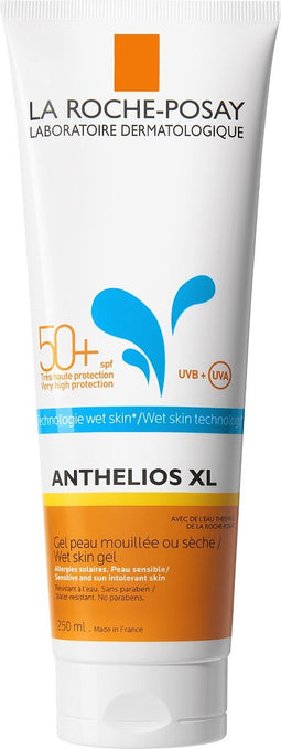 La Roche-Posay Anthelios WetSkin Zonnebrand volwassenen SPF50+ - 250 ml