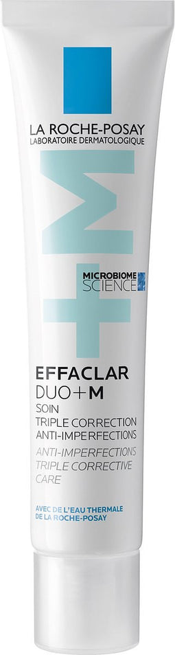 La Roche-Posay Effaclar Duo+M Crème - Nieuwe Formule - voor Vette, Onzuivere Huid met Neiging tot Acne - Helpt Puistjes en Onzuiverheden te Verminderen - met Salicylzuur - 40ml