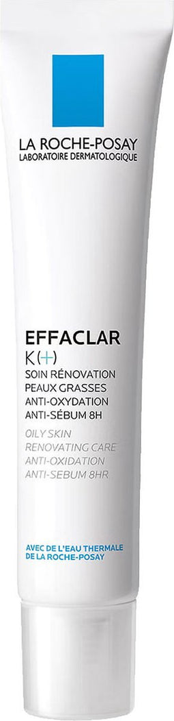 La Roche-Posay Effaclar K+ Gezichtscrème - Tegen Terugkerende Mee-eters en Zwarte Puntjes - voor een Vette Huid - 40ml