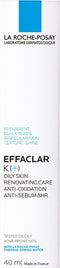 La Roche-Posay Effaclar K+ Gezichtscrème - Tegen Terugkerende Mee-eters en Zwarte Puntjes - voor een Vette Huid - 40ml