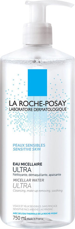 La Roche-Posay Fysiologisch micellair reinigingswater 750ml voor een zeer gevoelige huid