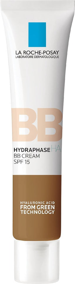 La Roche-Posay Hydraphase HA BB Cream SPF15 Donker 40ml getinte, hydraterende dagcreme met hyaluronzuur