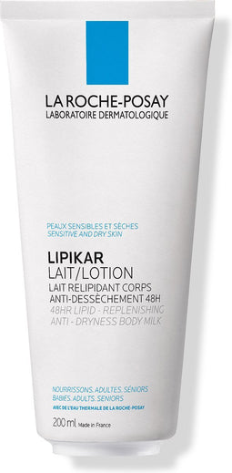 La Roche-Posay Lipikar Melk Eco-tube - Huideverzorging - voor een droge en trekkerige huid - 200ml