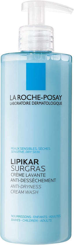 La Roche-Posay Lipikar Surgras - Douchemiddel - voor een droge tot zeer droge huid - 400ml