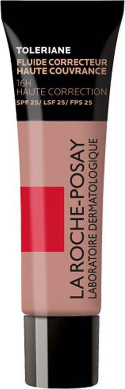 La Roche-Posay Toleriane Vloeibare Corrigerende Foundation n12,5 - SPF 25 - 30 ml - 16u volledig dekkend