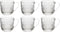 La Rochère Ouessant Theebeker met oor - 27 CL - 6 stuks - Drinkglazen - Koffie/Thee - Cadeau voor man - Cadeau voor vrouw