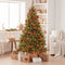 Triumph Tree Sherwood Deluxe - Kunstkerstboom met LED Verlichting - H185 x Ø127 cm - Groen