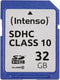 Intenso SDHC Class 10 - Geheugenkaart 32GB - Max. leessnelheid 20MB/s - Max. schrijfsnelheid 12MB/s