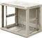 DSIT 6U witte wandkast met glazen deur 600x450x368mm (BxDxH) - serverbehuizing - serverrack - serverkast - 19 inch
