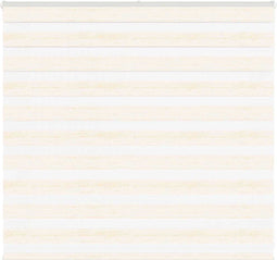 vidaXL - Zebra - rolgordijn - 155x100 - cm - stofbreedte - 150,9 - cm - marmerbeige