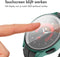 imoshion Screenprotector - Geschikt voor Samsung Galaxy Watch 4 44mm - Full Cover Hard Case / Beschermend Hoesje - Donkergroen