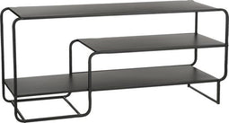 Mica Decorations Jules Salontafel - L110 x B38 x H50 cm - Metaal - Zwart
