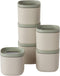 LEO 6-delige kleine voedselcontainer set Balance - Groen -
