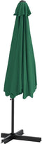 vidaXL - Parasol - met - stalen - paal - 300 - cm - groen