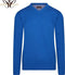 Cappuccino Italia - Heren Trui Pullover Royal - Blauw - Maat XL