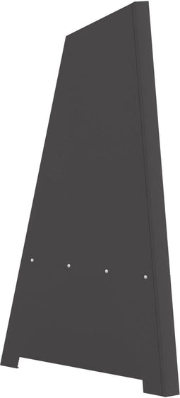 vidaXL - Vuurkorf - Piramide - Zwart - 50x45x95 - cm - Staal