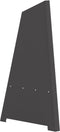 vidaXL - Vuurkorf - Piramide - Zwart - 50x45x95 - cm - Staal