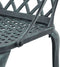 vidaXL - Tuinstoelen - 2 - st - gietaluminium - groen