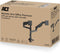 ACT AC8343 - Monitorarm - Gasveer - 2 monitoren