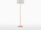 GOOD&MOJO Vloerlamp Fuji - Naturel/Bamboe - Ø47cm - Scandinavisch,Bohemian - Staande lampen voor Woonkamer - Slaapkamer