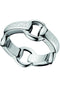 Tommy Hilfiger TJ2700103C - Ring - Hoogglans gepolijst staal met logo - Zilverkleurig (maat 54)