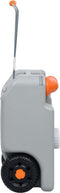 vidaXL - Watertank - op - wielen - 25 - L - grijs