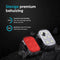 Inlustro LED Fietslamp Set - Voor- en Achterlicht - USB-C Oplaadbaar - Waterdicht - 7,5 x 3,2 cm