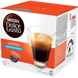 Nescafe Dolce Gusto Caffe Lungo Dcaf - 16 stuks