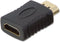 LINDY 41232 - HDMI Adapter - Blokkeert HDMI CEC-signalen - Zwart